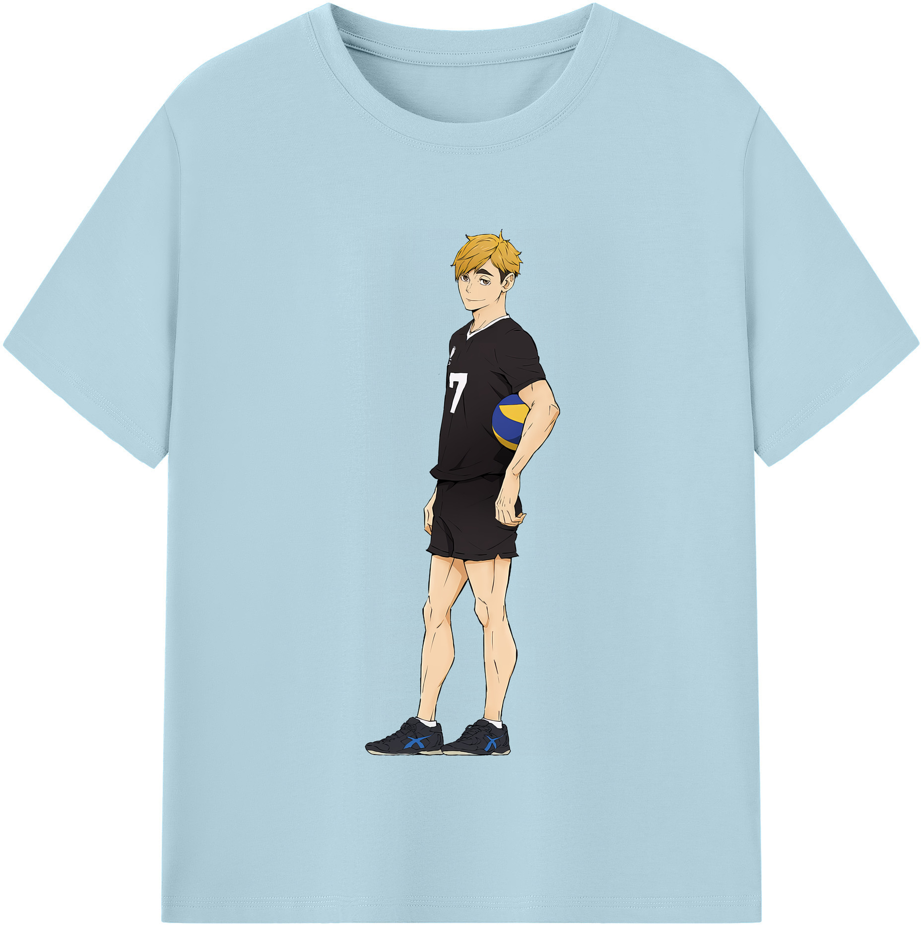 （画像用） ハイキュー!! Haikyu!! 綿100％半袖Tシャツ（フロントプリント）